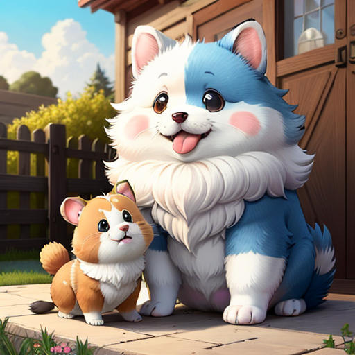 The Adventures of Fluffy and Scrappy