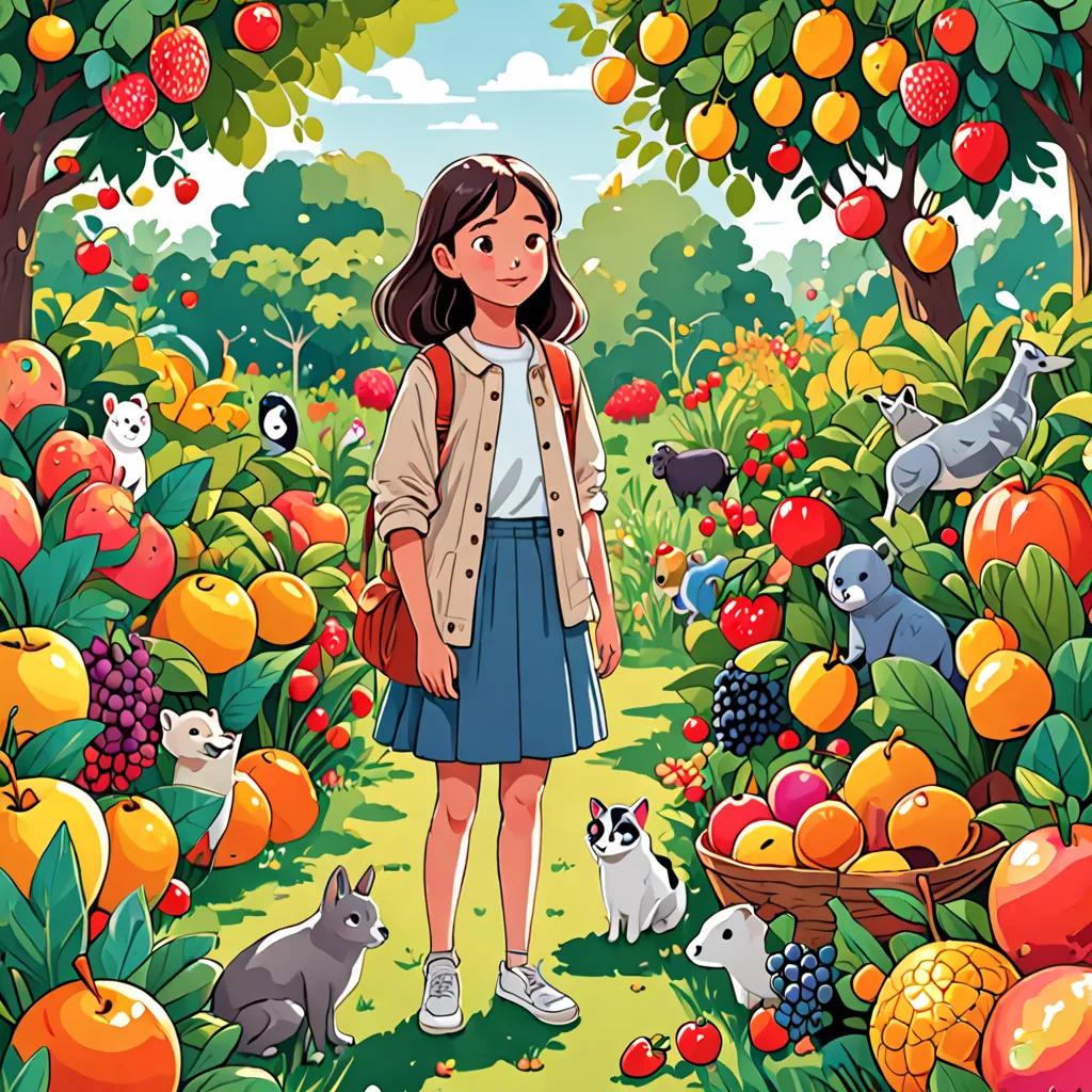 The Rainbow Fruit Garden