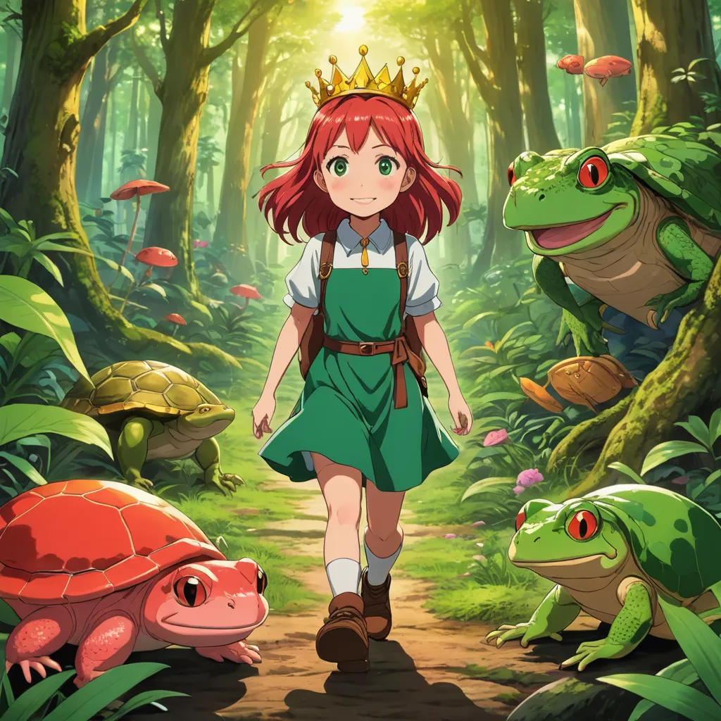 The Journey of the Brave Little Girl