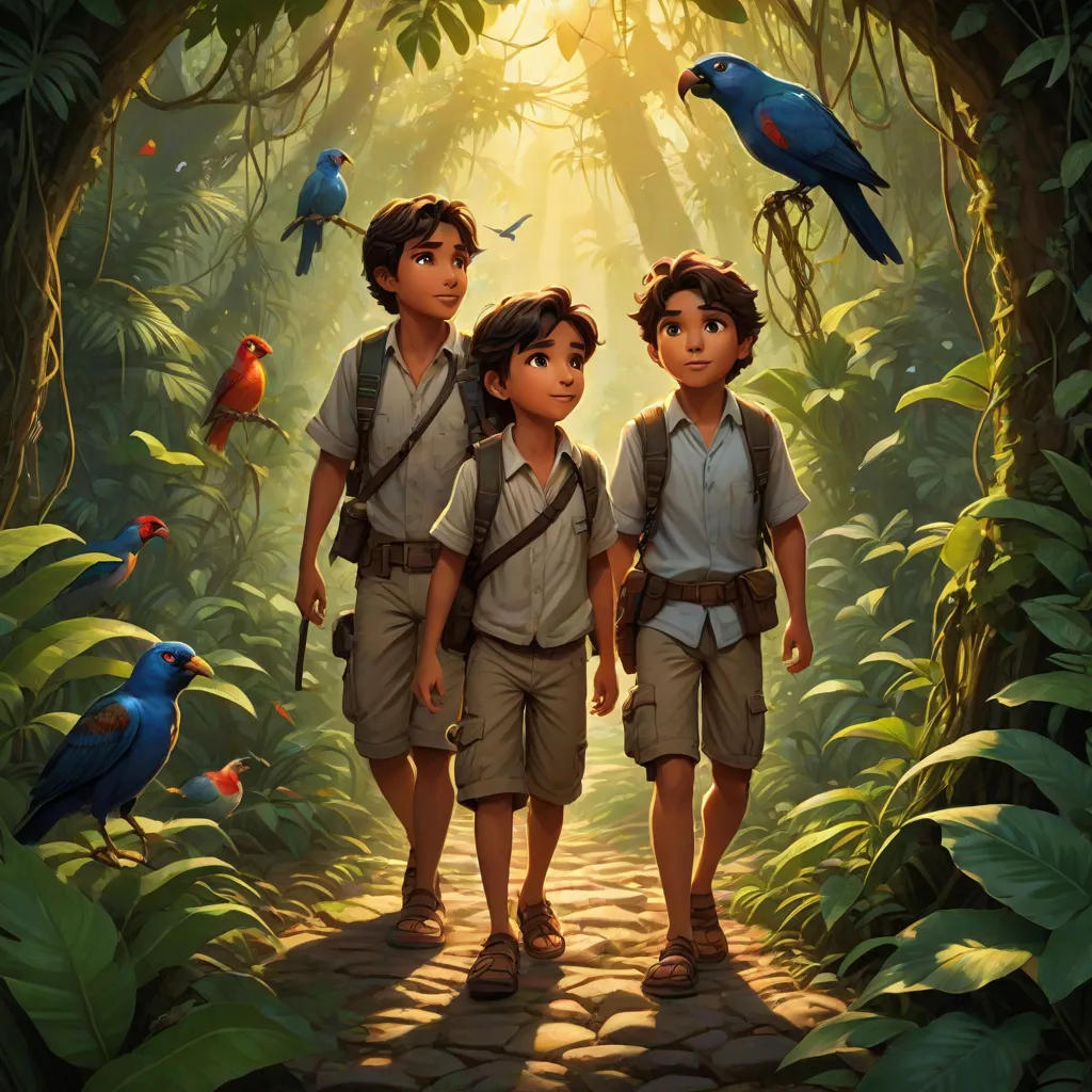 The Adventure of the Three Friends