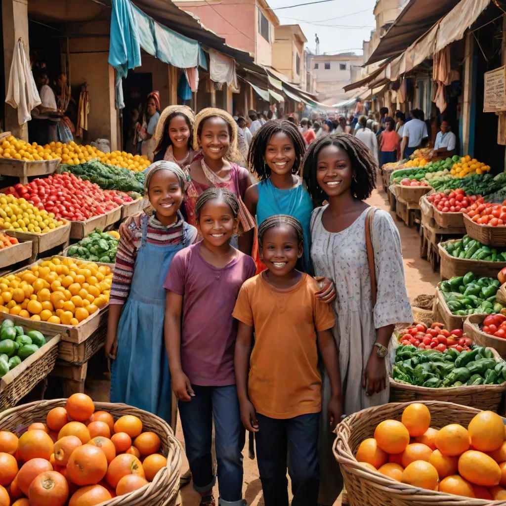 A Day in Asmara Market