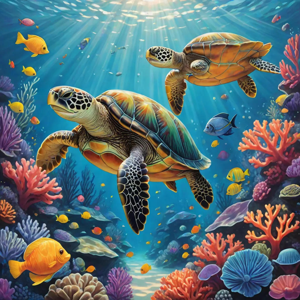 The Friendship of Tilly the Turtle and Finn the Fish