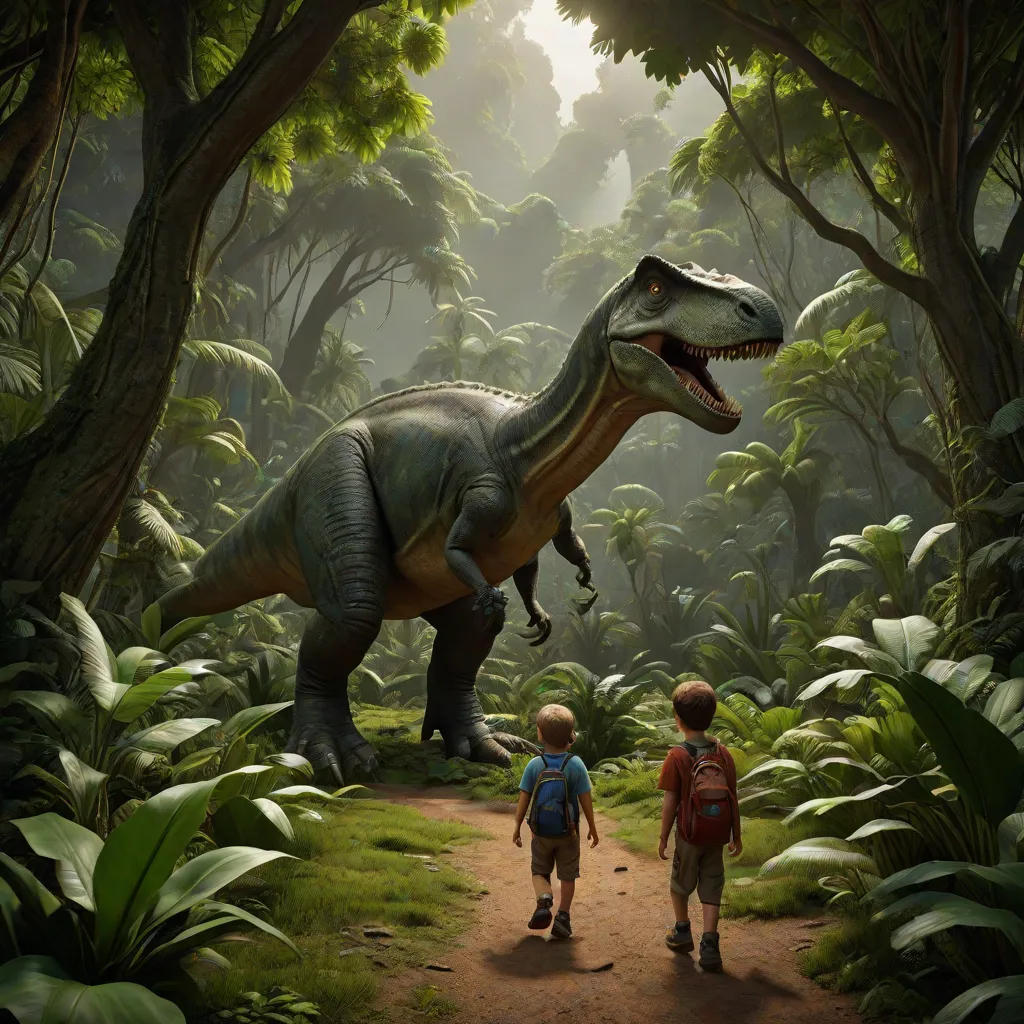 Dino Discoveries: The Adventure of Two Brothers
