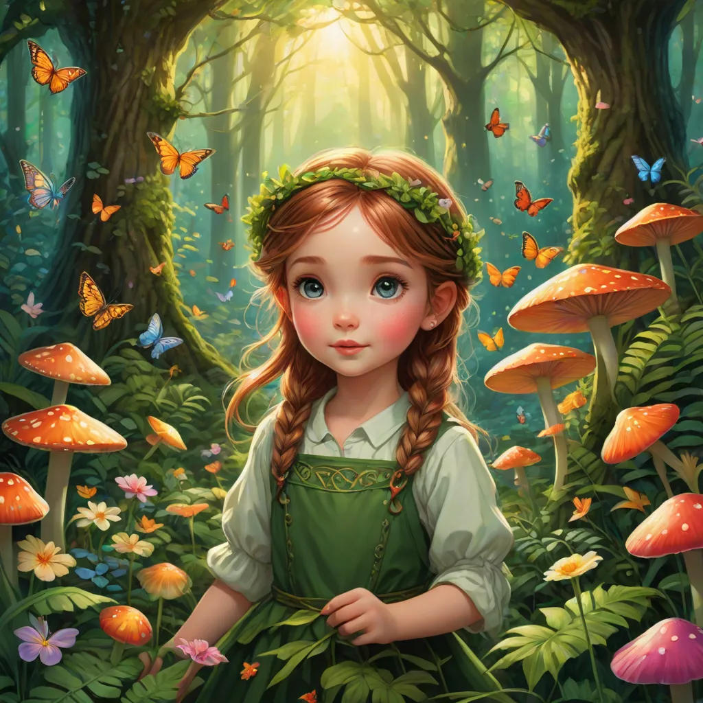 The Enchanted Adventure of Lily in the Magical Forest