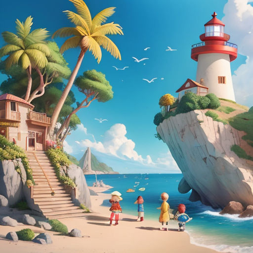 The Hidden Treasure on Pirate Island