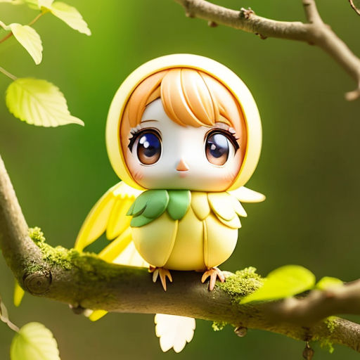 The Little Bird's First Flight