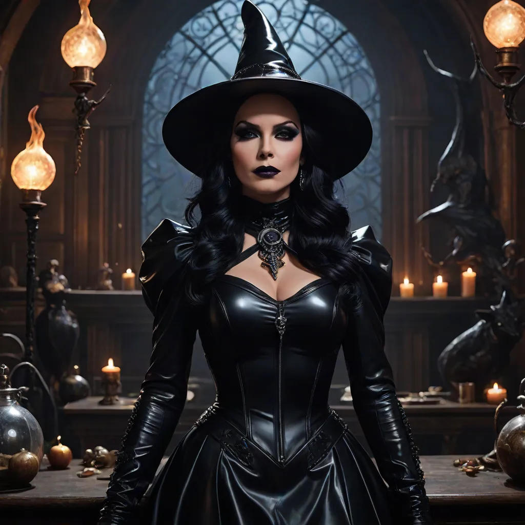 The Curse of the Black Latex Witch