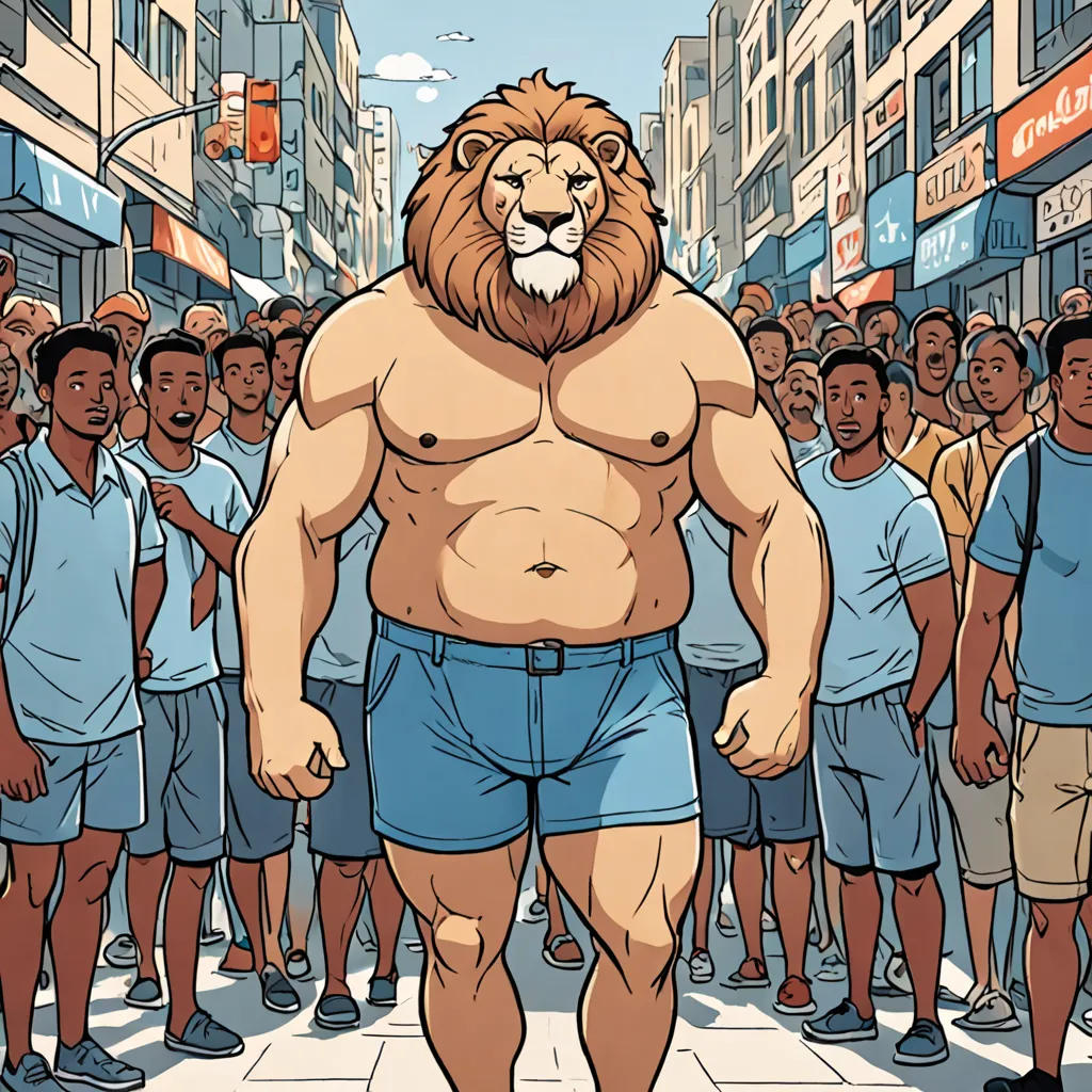 The Lion's Big Belly