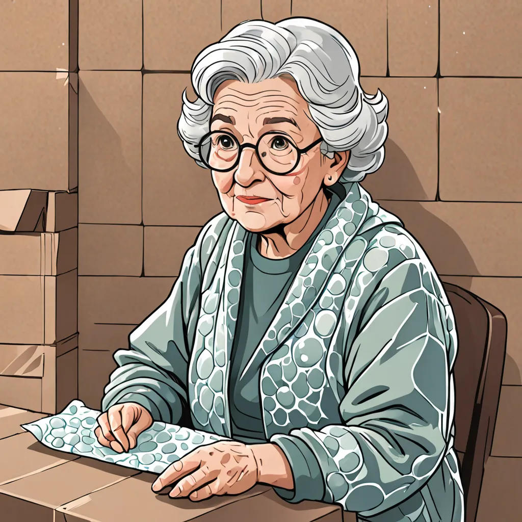 Bubble Wrap Grandma
