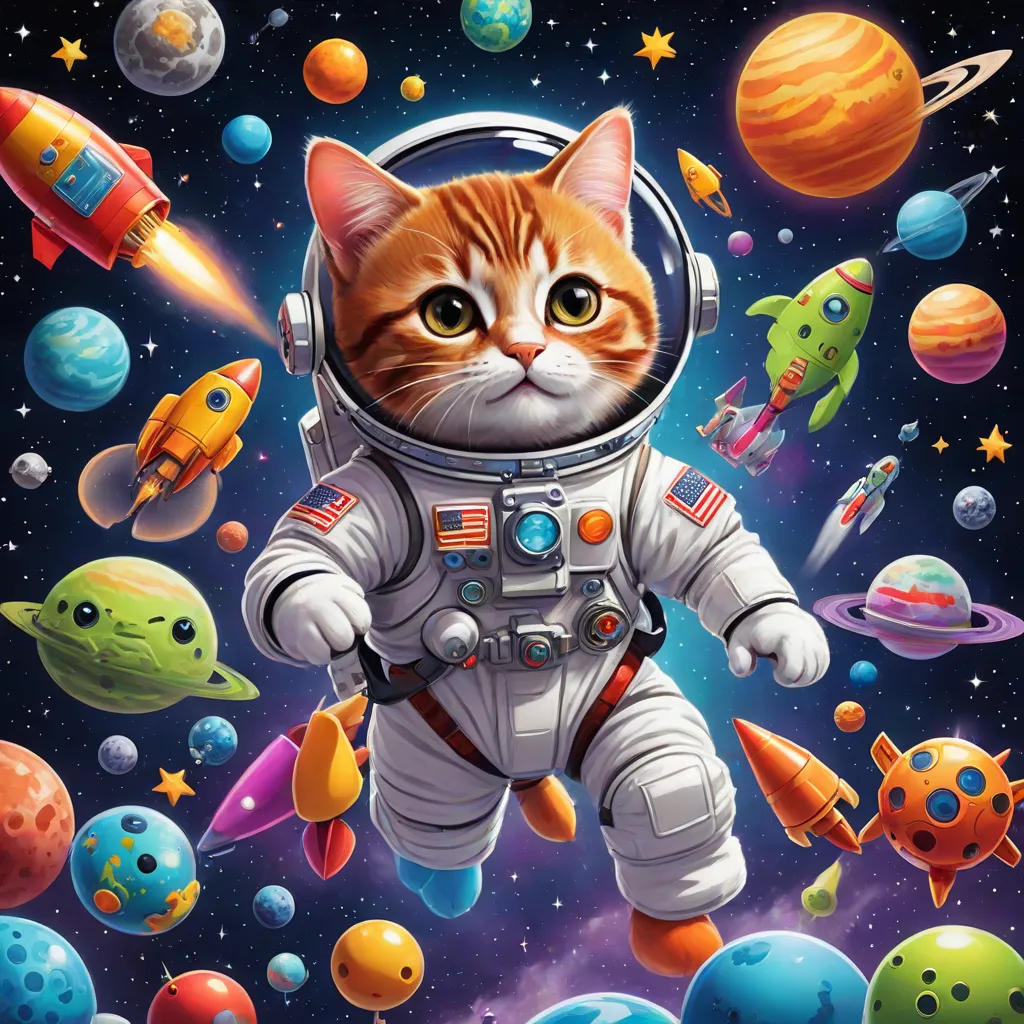 The Incredible Space Mission of Astro Cat