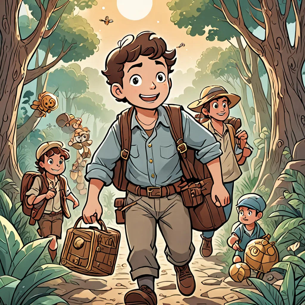 Lucas and the Treasure of the Entrepreneurs
