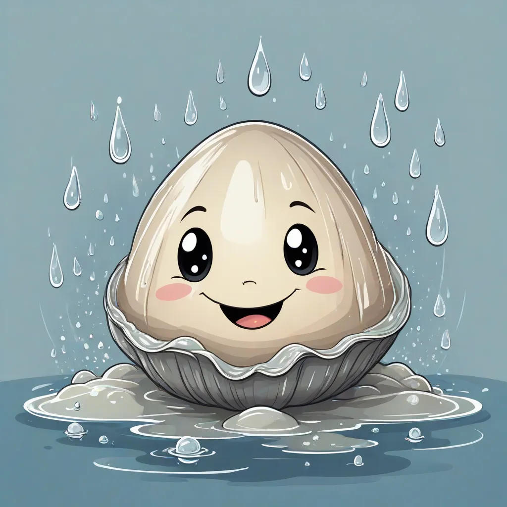 The Shy Raindrop's Big Adventure...