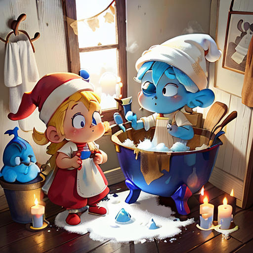 The Smurfette's Serenity