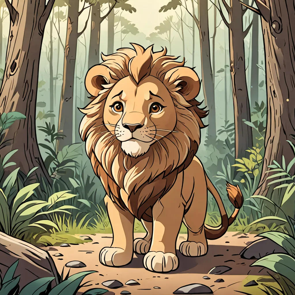 The Brave Little Lion