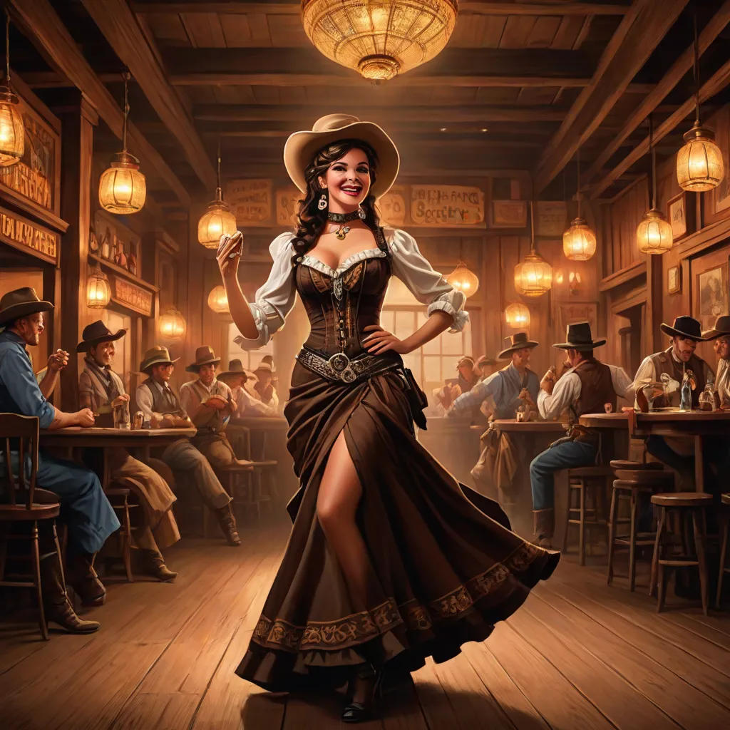 A Saloon Girl's Life