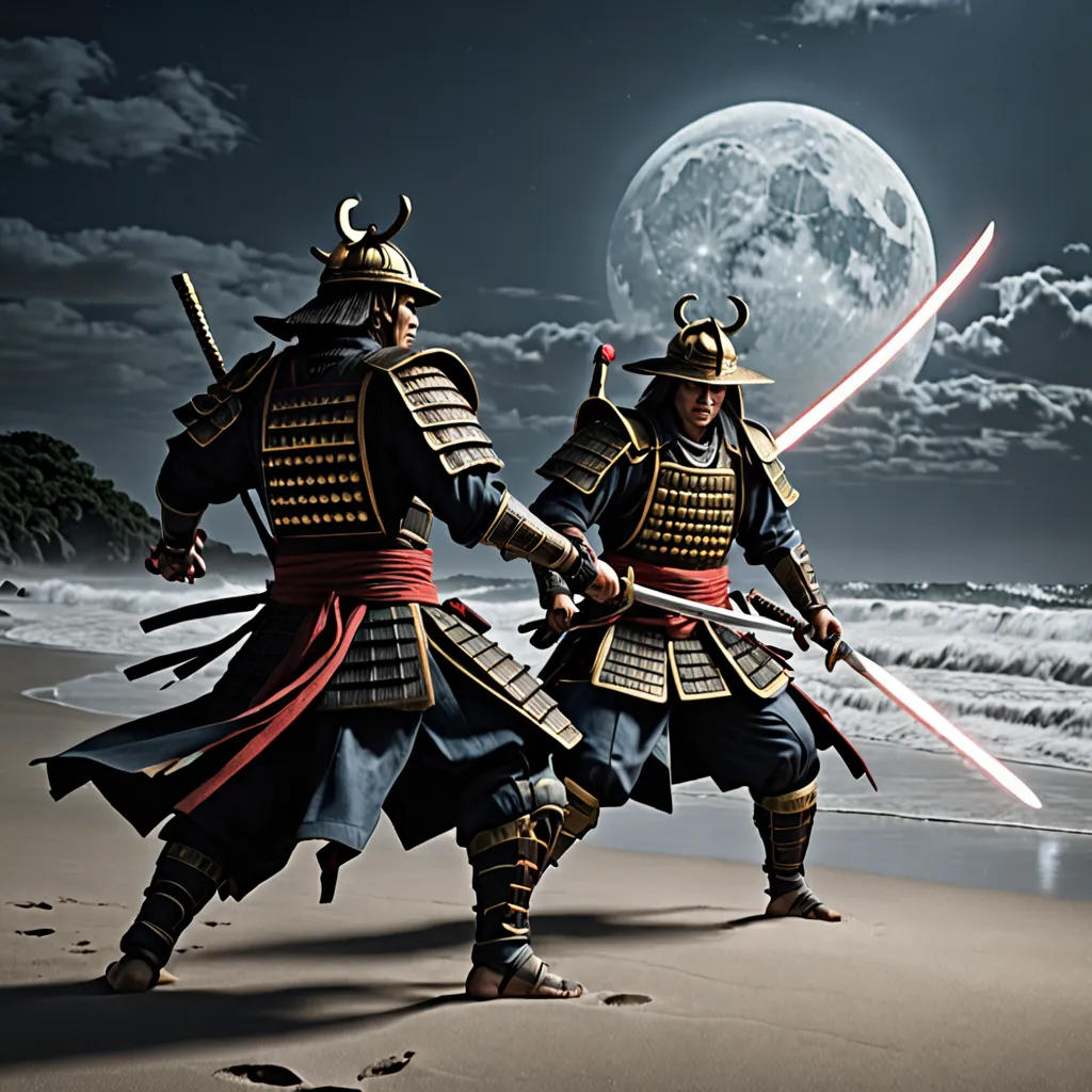 The Duel at Moonlit Beach