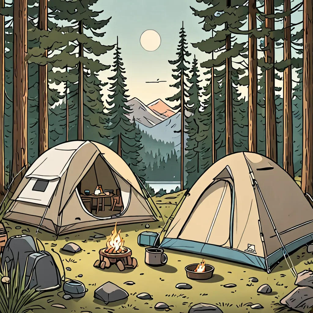 Stella's Camping Adventure