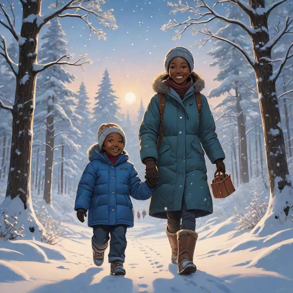 A New Beginning: The Journey of Kofi and His Mom