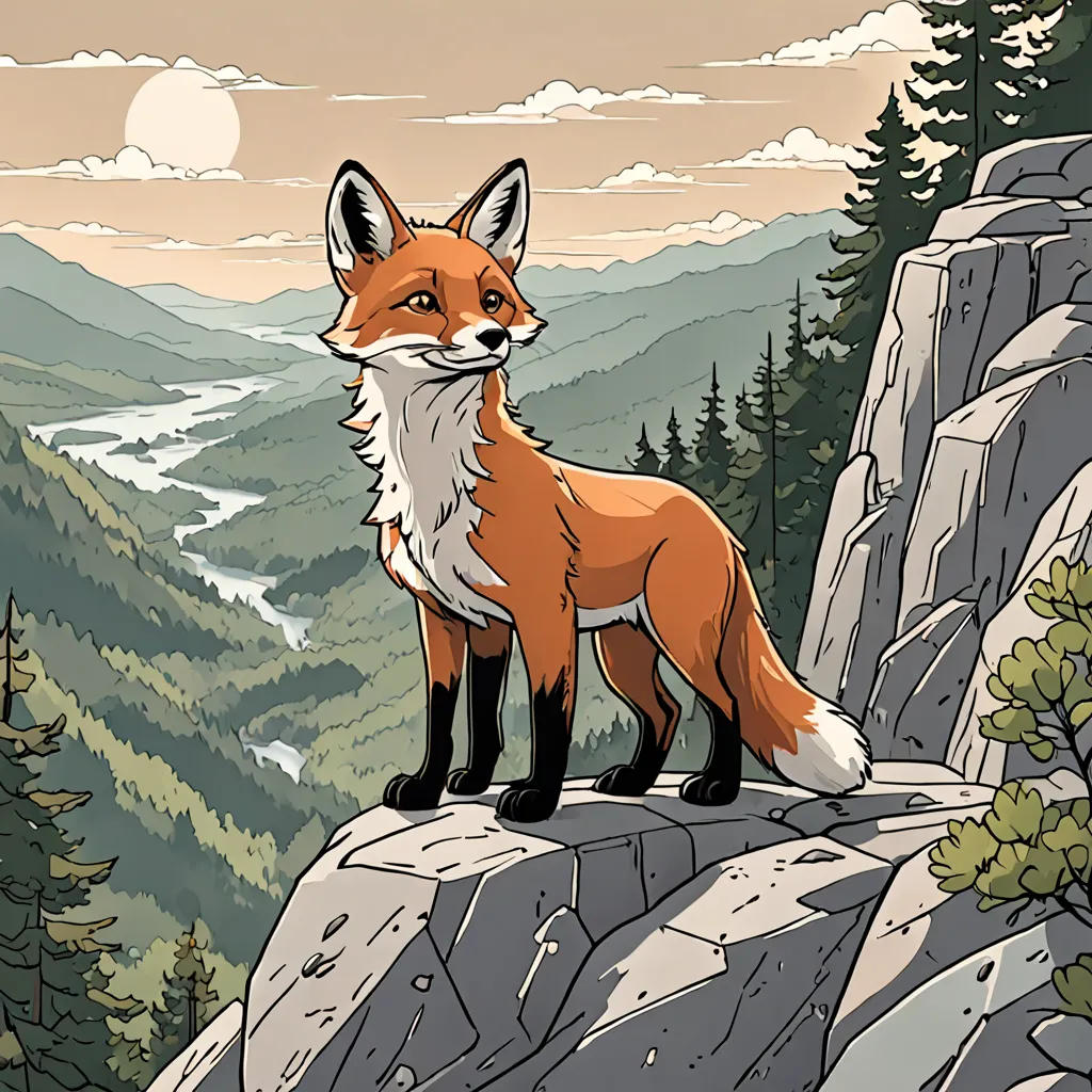 The Brave Fox's Journey