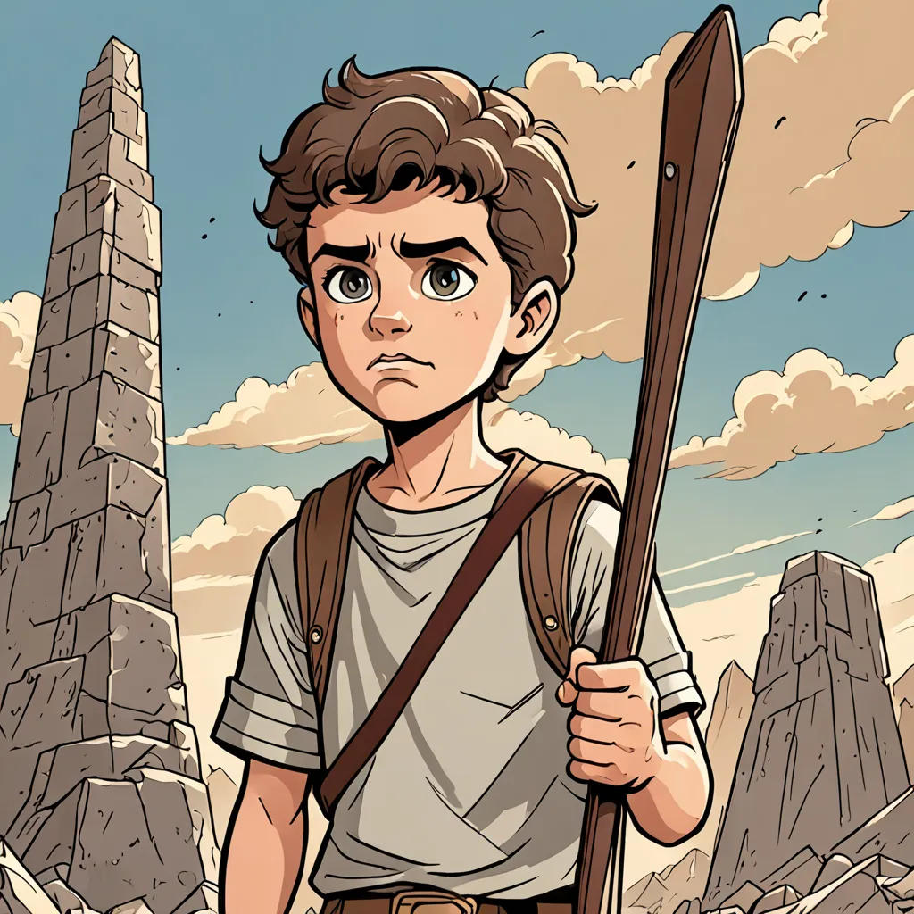 David and Goliath: A Children's Bible Story