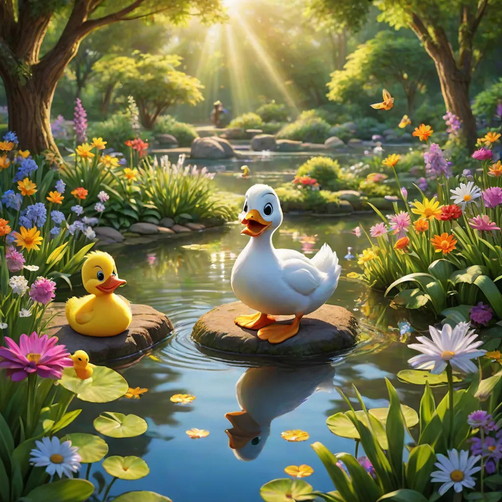 Daisy the Lucky Duck and the Magic of Manners