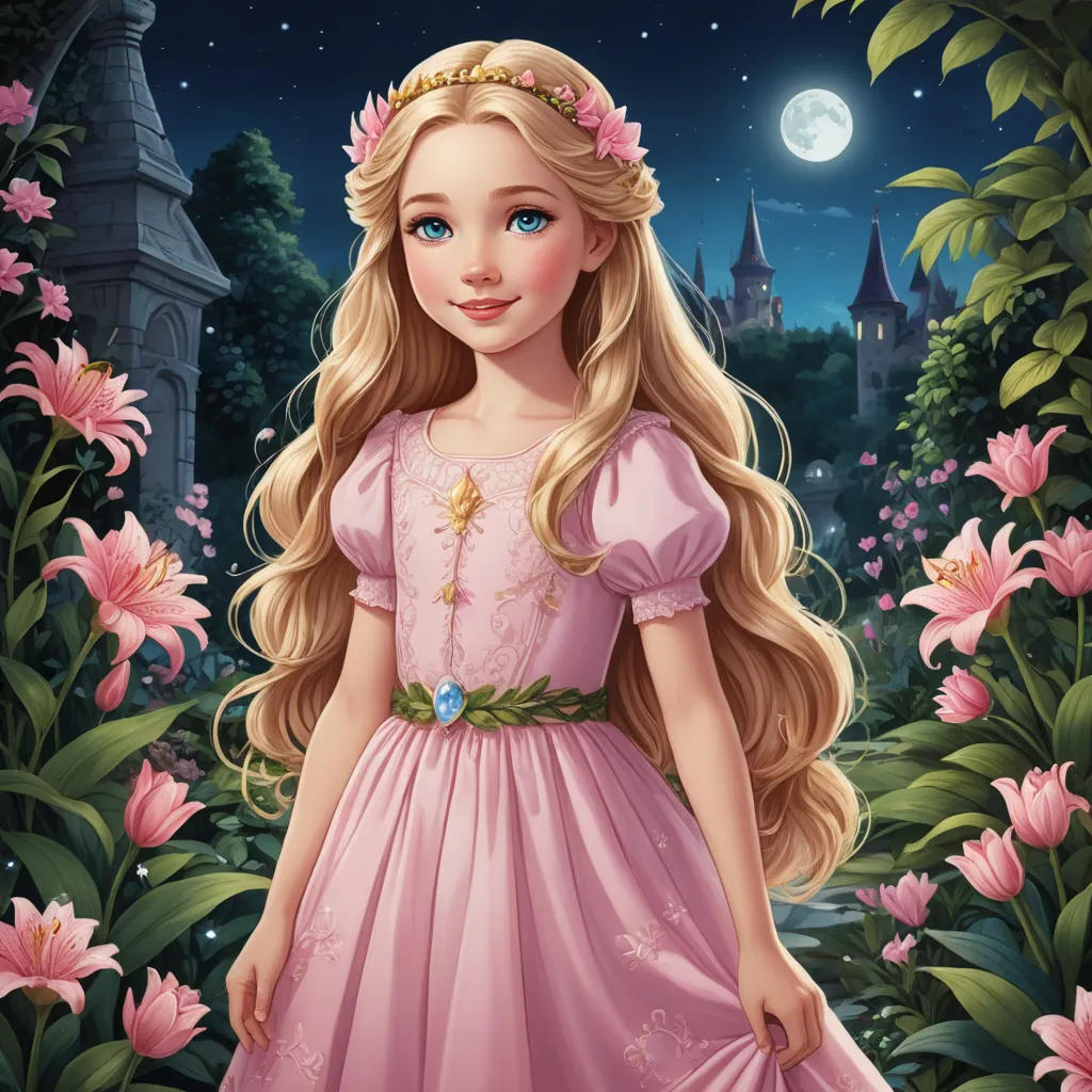 Princess Lily and the Enchanted Garden