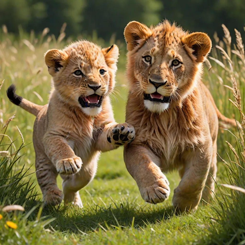 The Puppy Who Made Friends with a Lion