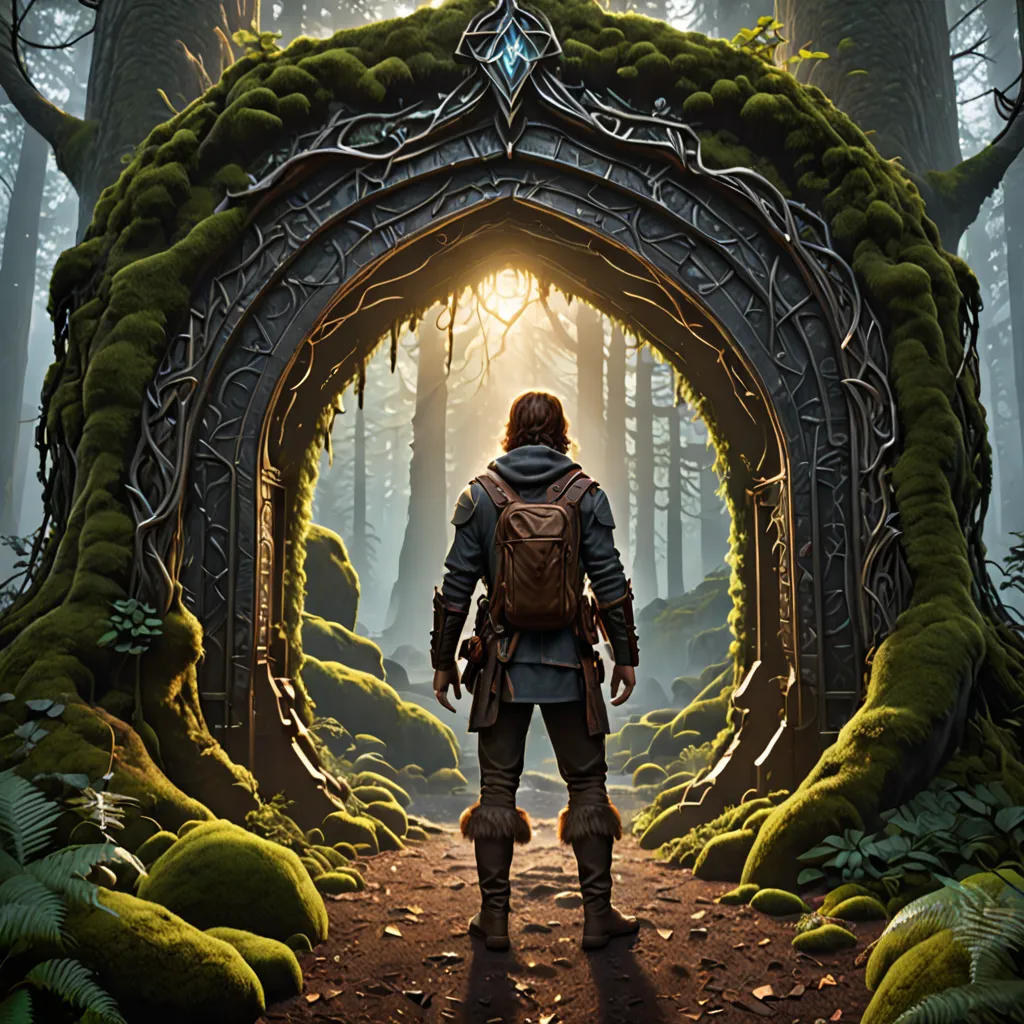 The Mystical Forest Gate