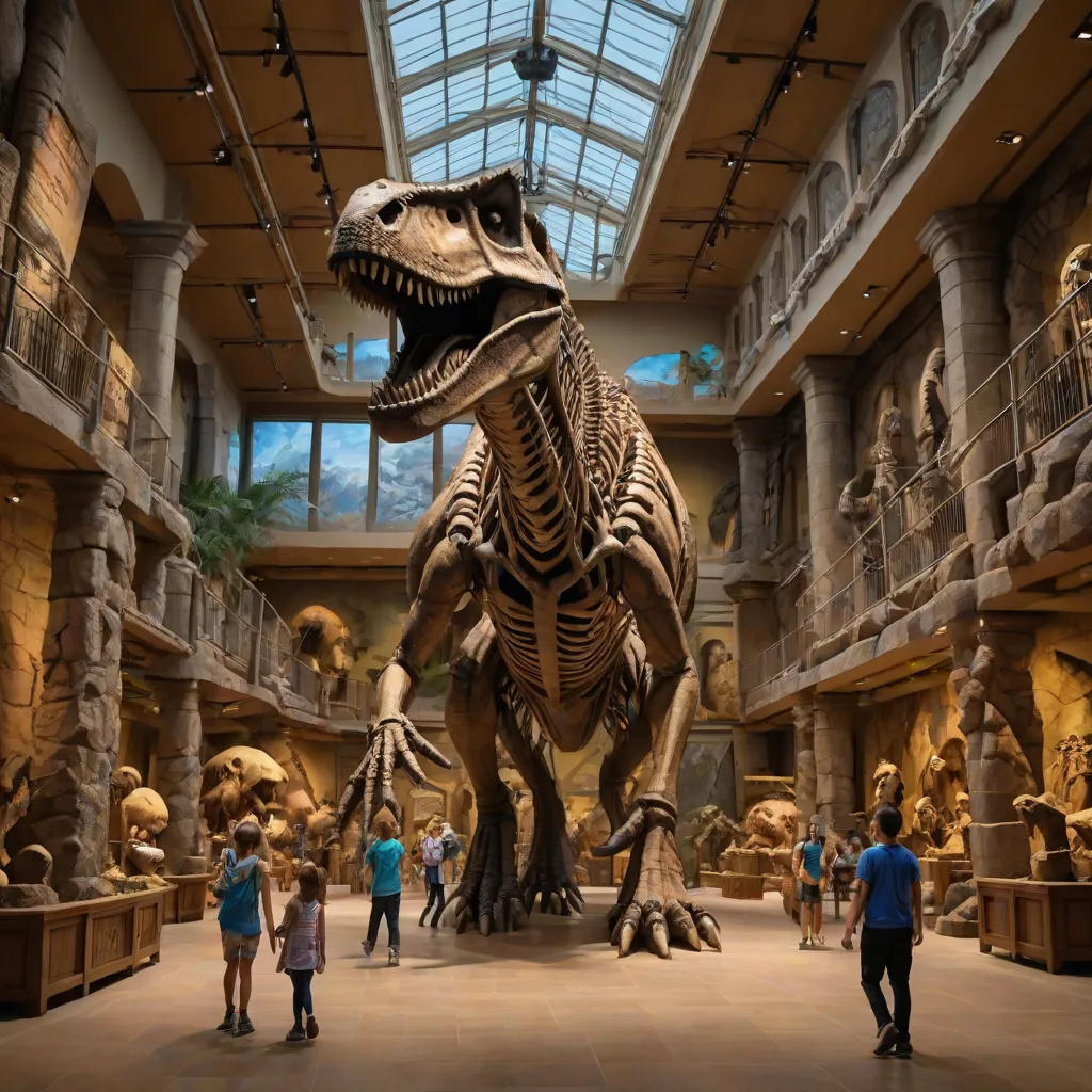 Ayos Big Day at the Dinosaur Museum
