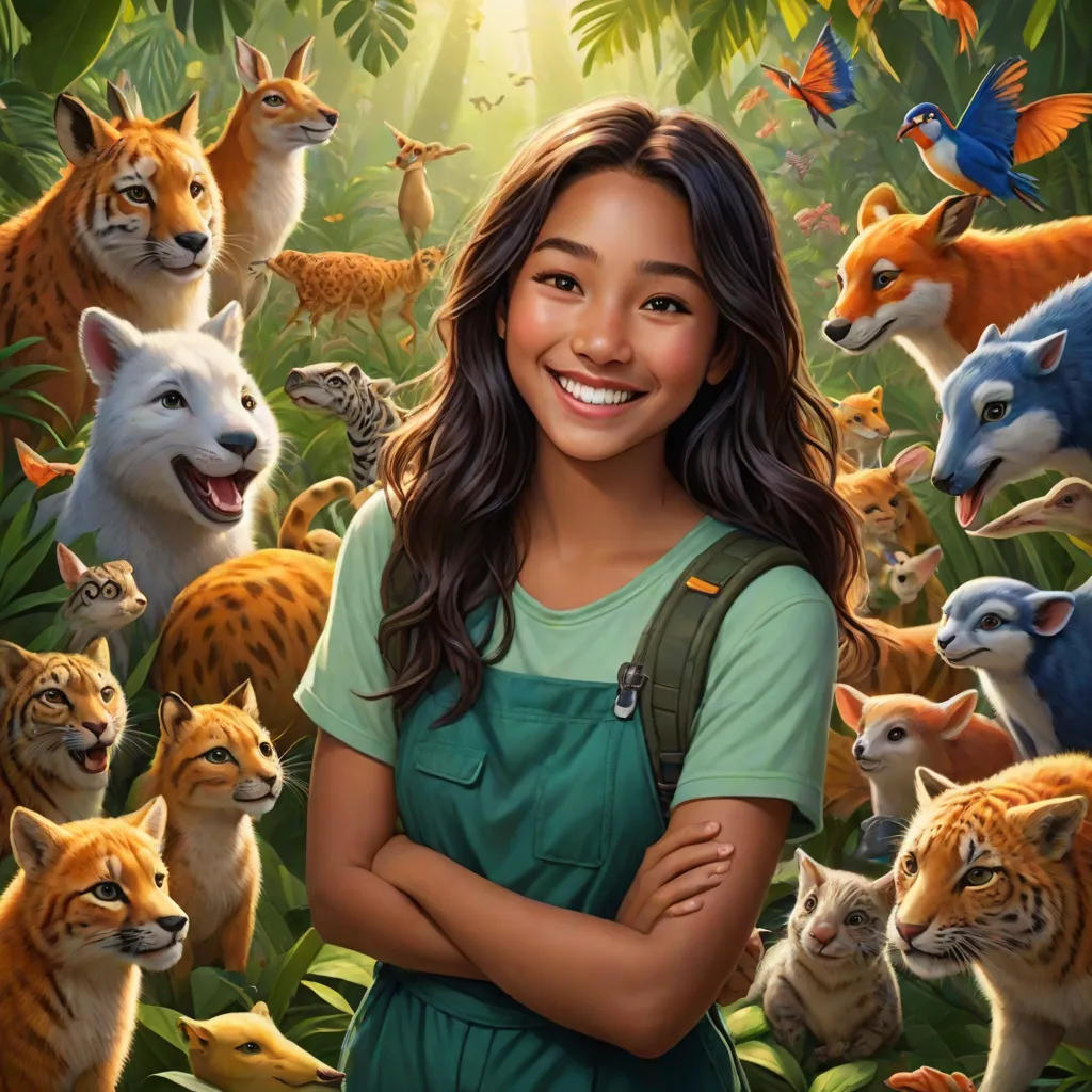 Journey of Kindness: A Girl's Adventure to Help Animals