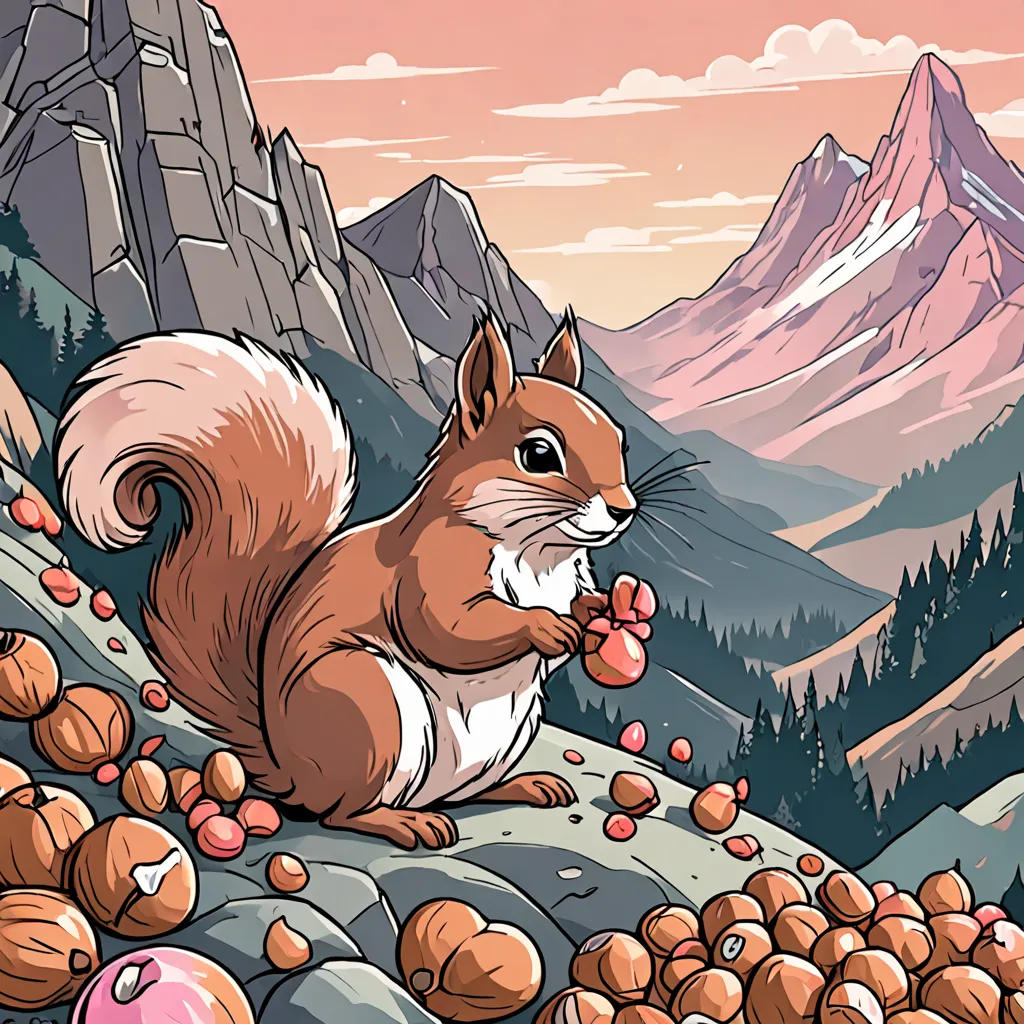 The Brave Little Squirrel