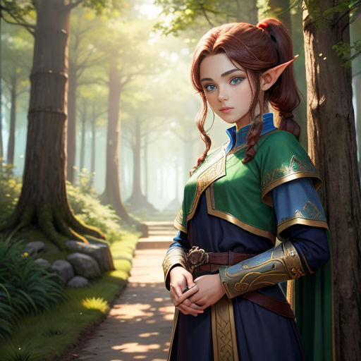 The Elven Warrior's Transformation