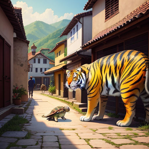 The Tiger and the Turtle