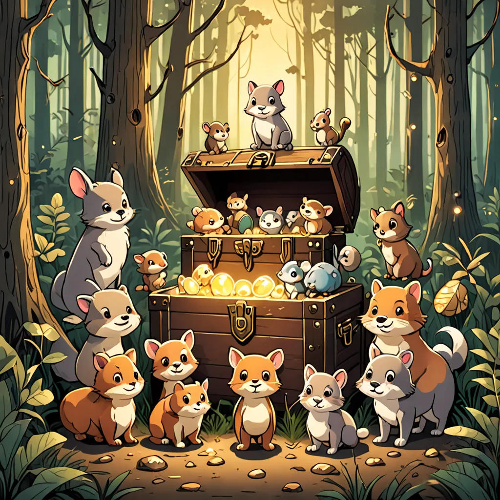 The Glowing Treasure Chest