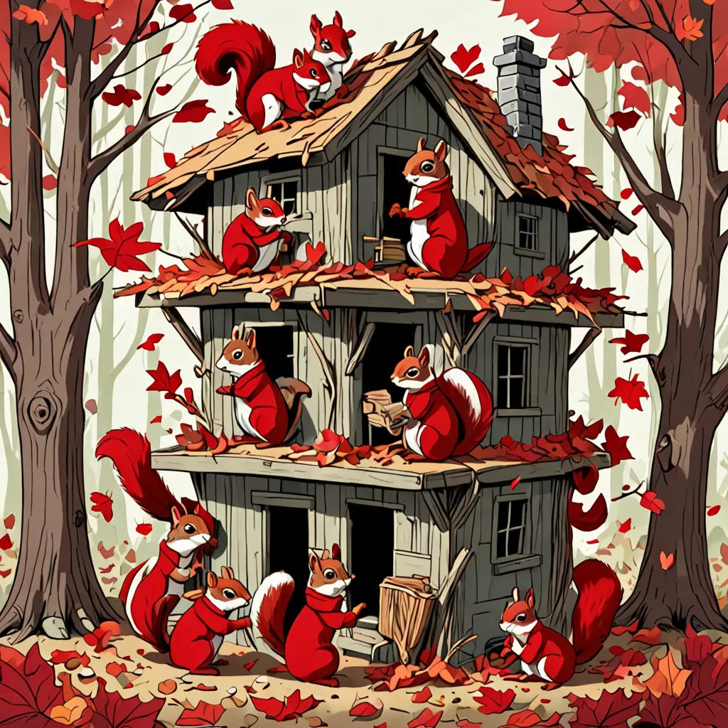 The Squirrel Scouts: Brilliant Builders