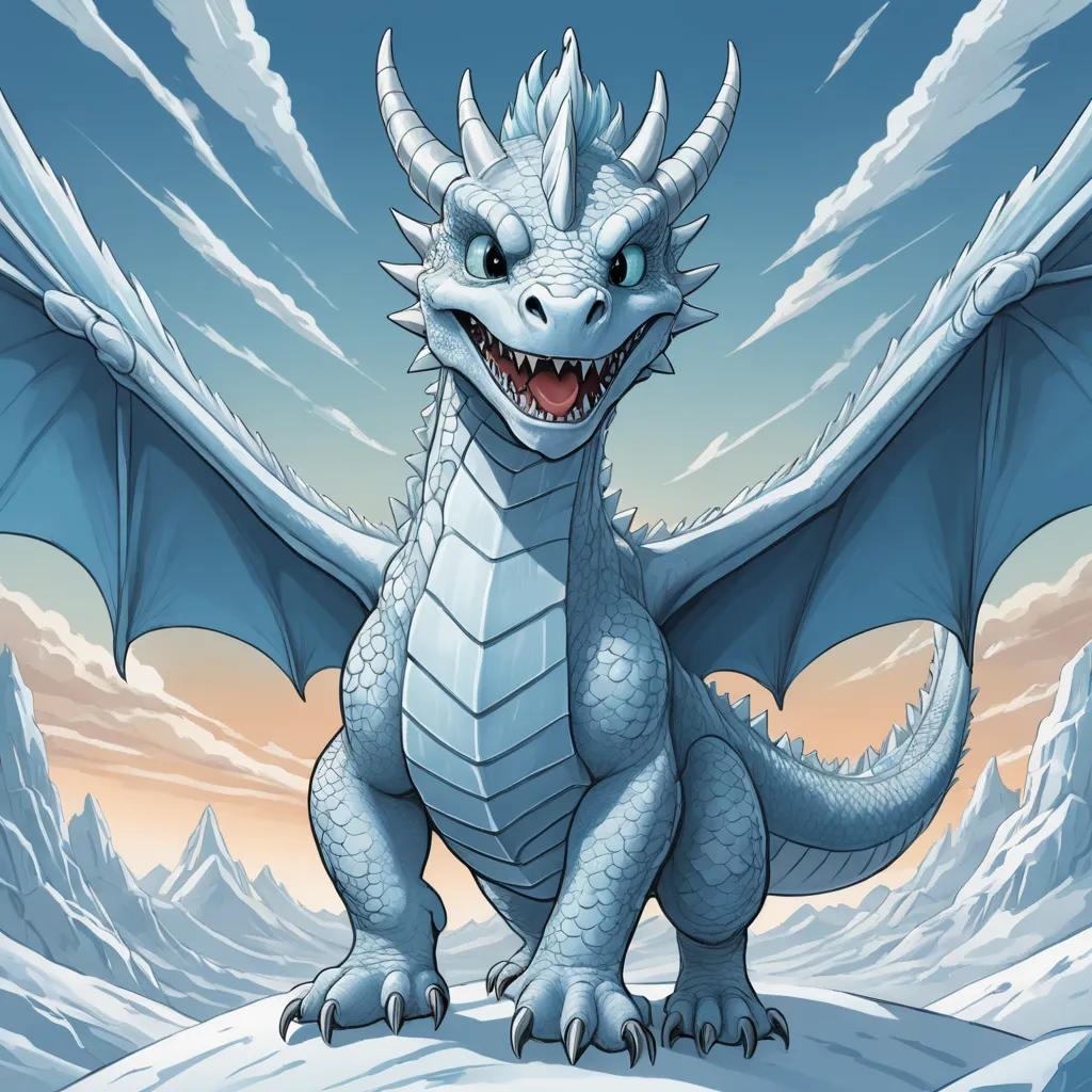 Frosty the Ice Dragon