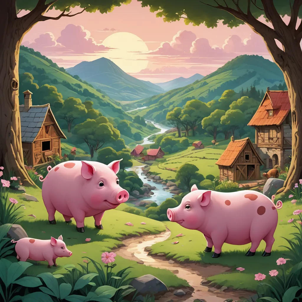 The Adventures of Two Brave Pigs