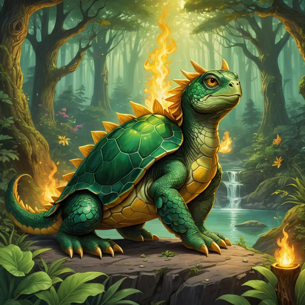 The Green Dragon's Struggle