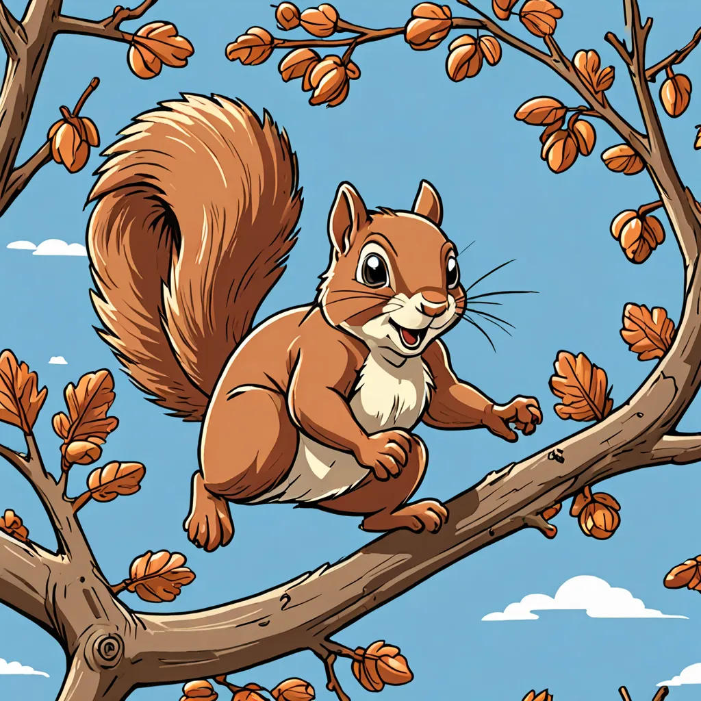 The Great Adventure Of Sparky The Squirrel