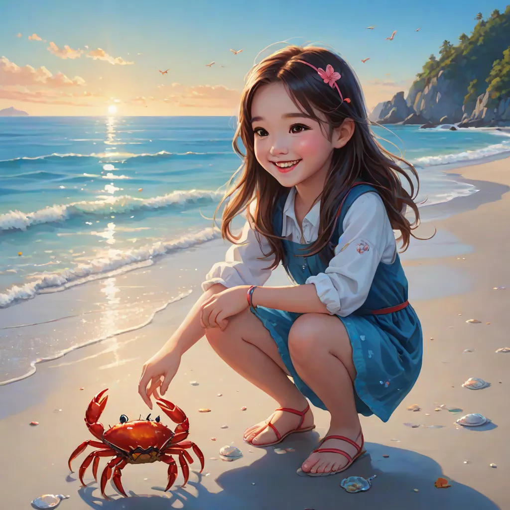 The Girl Who Saved a Crab from Being Dinner