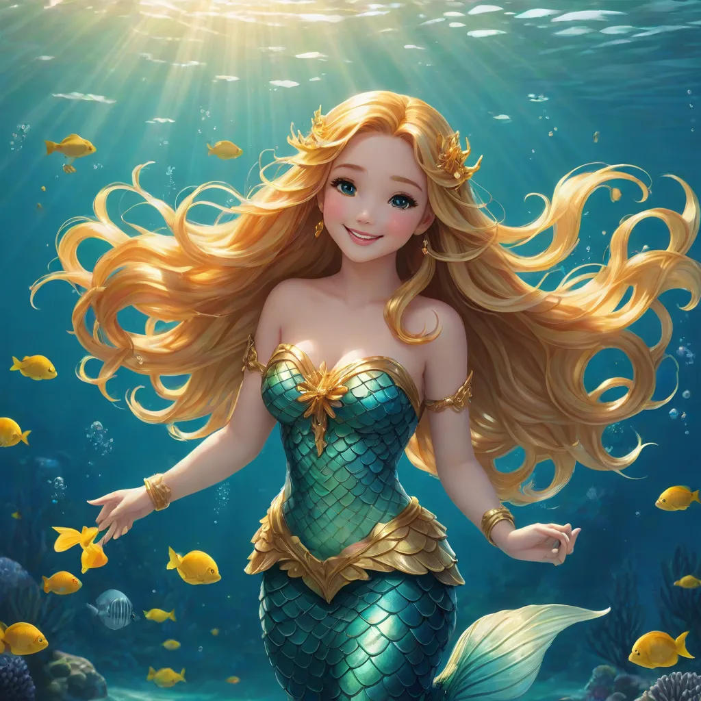 The Golden-haired Mermaid Aria...