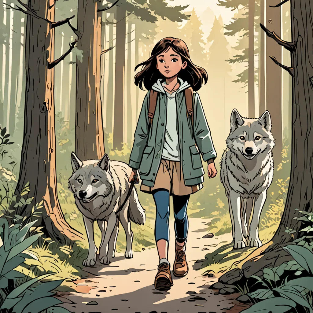 The Wolf and the Little Girl