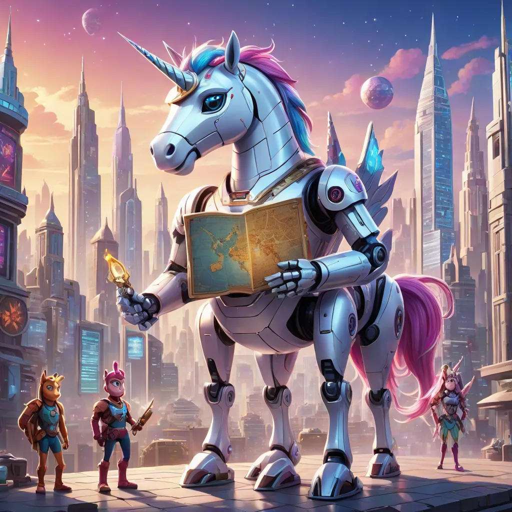 The Adventure of Sparkle the Robot Unicorn