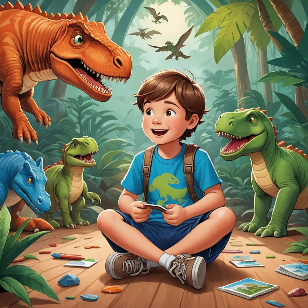 The Dinosaur Coloring Book