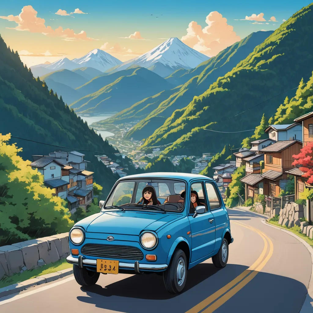 The Blue Daihatsu