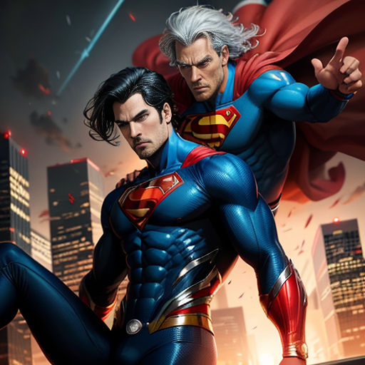 Omni Man vs. Superman