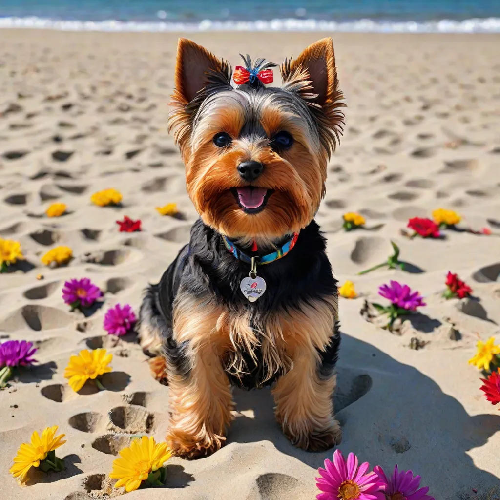 Yorkie Ben Has Fun on the Island of Madeira