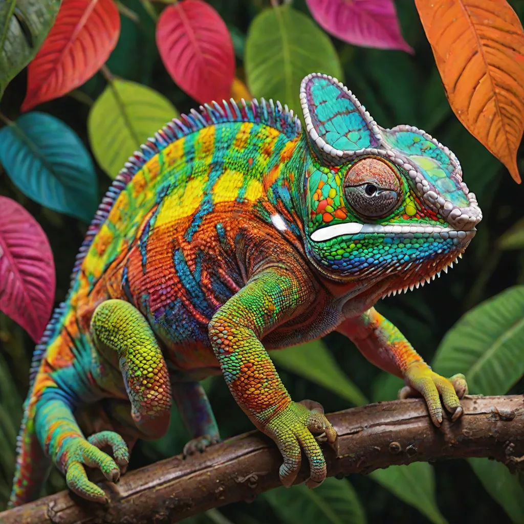 The Curious Chameleon