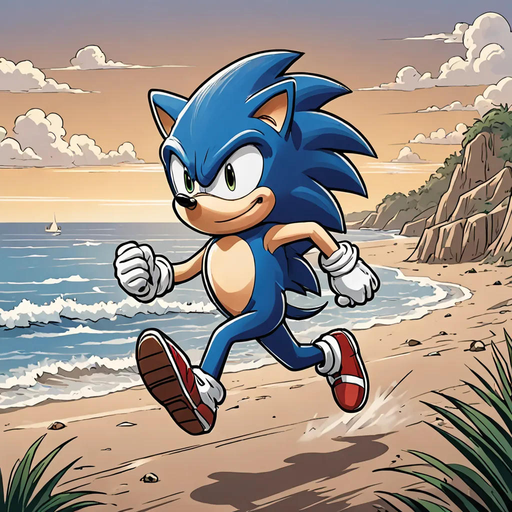 Sonic's Coastal Clash