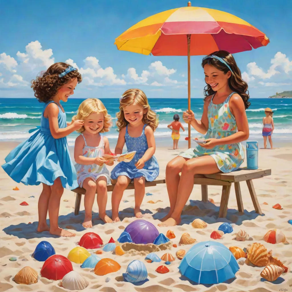 Princess Harlow's Beach Adventure